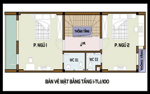 Không gian bên trong tầng 2
