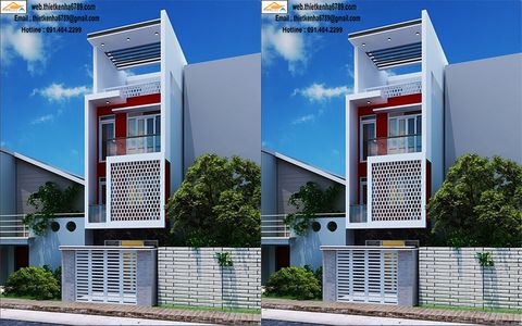 Nhà ống 4 tầng đẹp anh Kiên-NO187193