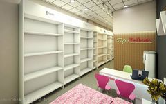 Thiết kế showroom chăn ga gối đệm hợp lý phát đạt - CH186096