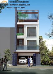 10 mẫu nhà ống đẹp phổ biến nhất hiện nay, thiết kế nhà ống 3 tầng đẹp