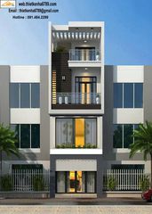 10 mẫu nhà ống đẹp phổ biến nhất hiện nay, thiết kế nhà ống 3 tầng đẹp