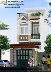 10 mẫu nhà ống đẹp phổ biến nhất hiện nay, thiết kế nhà ống 3 tầng đẹp