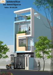 10 mẫu nhà ống đẹp phổ biến nhất hiện nay, thiết kế nhà ống 3 tầng đẹp