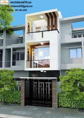 10 mẫu nhà ống đẹp phổ biến nhất hiện nay, thiết kế nhà ống 3 tầng đẹp