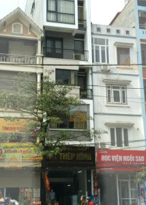 Ảnh thực tế nhà phố hiện đại 6 tầng mục đích kinh doanh