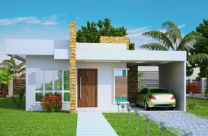Một vài mẫu nhà mini 1, 2 tầng hiện đại